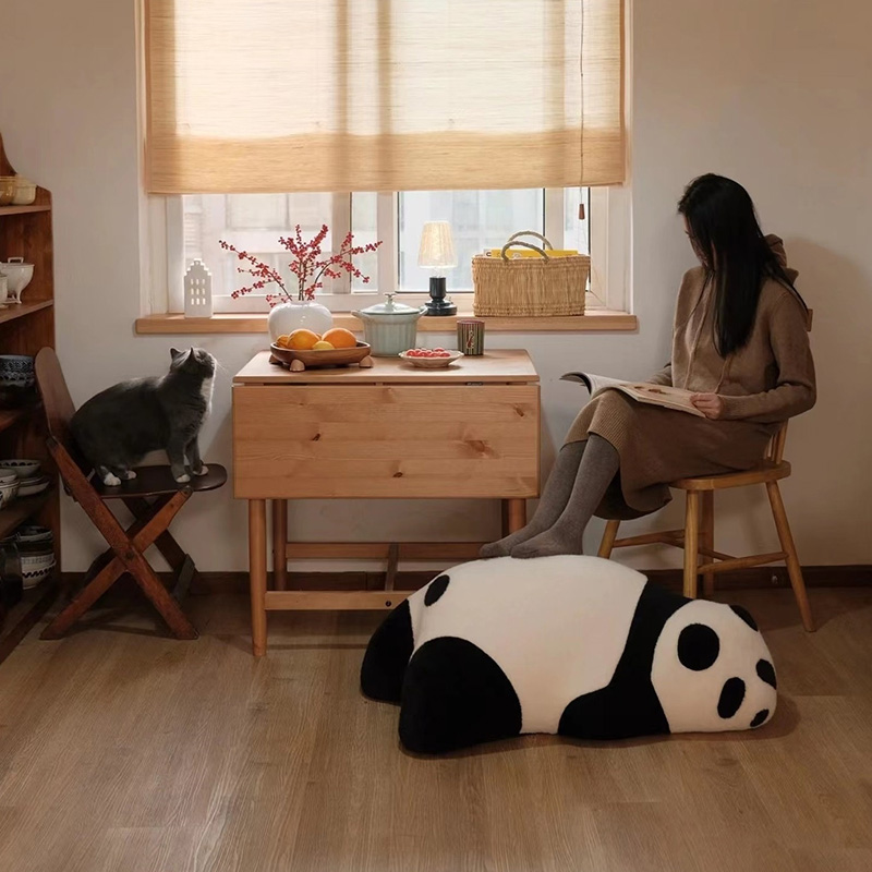 3Enjoy the happy moment  with  lovely multifunction Resting Vitra Chair and your pets  (1)